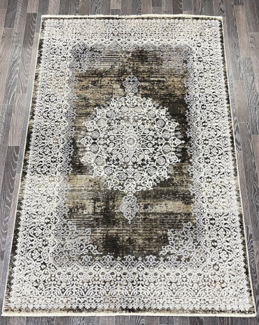 Ковер турецкий 3539_1 FLORIDA (Полиэстер, коричневый)