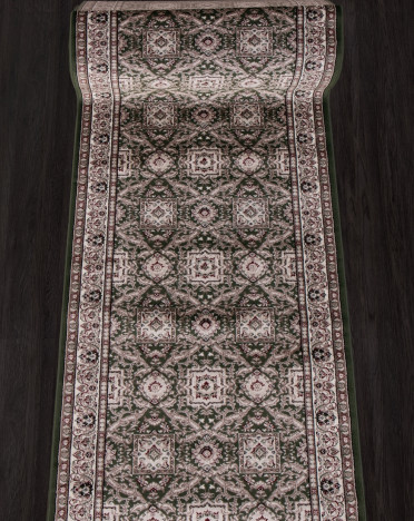 Ковер российский D868 Colizey (PP Heatset Высокоплотный, зеленый)