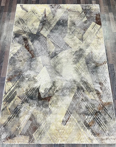 Ковер турецкий AA622A Lisa (Полиэстер, серый)