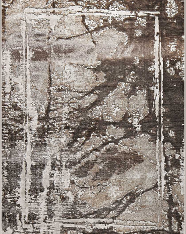 Ковер турецкий 38557A Eliza (полиэстер хит сет, коричневый)