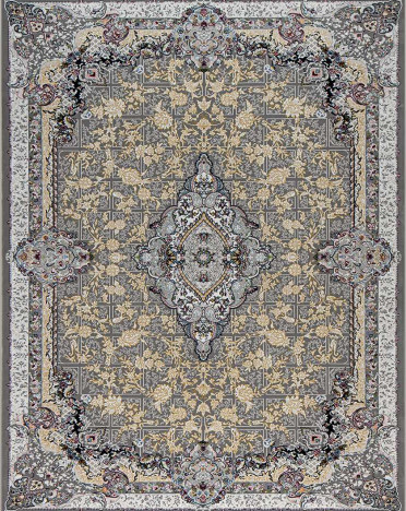 Ковер турецкий 38530A Isabella (Акрил, серый)
