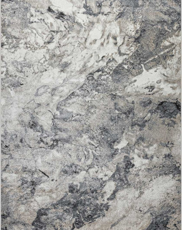 Ковер белорусский F4746A5 Fusion (Фризе, серый)