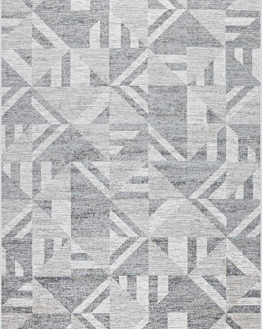 Ковер белорусский F5429A5 Fusion (Фризе, серый)