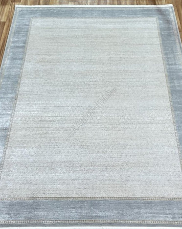 Ковер турецкий TE90A ELEXUS ASCENSION (Бамбуковый шелк, серый, кремовый)