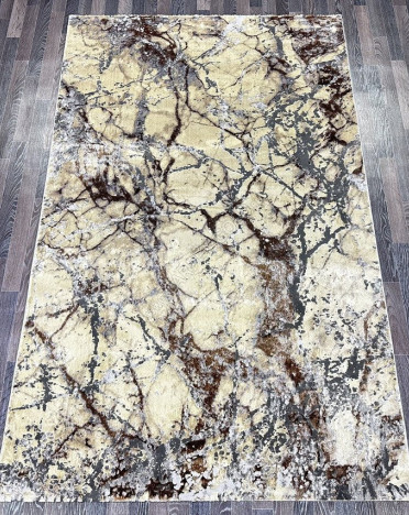 Ковер турецкий AA608A Lisa (Полиэстер, бежевый)