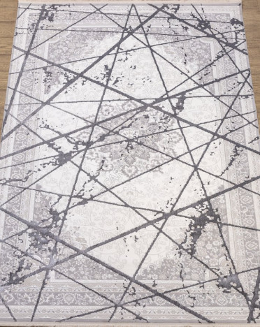 Ковер турецкий KB03A Prado (Полиэстер, серый)