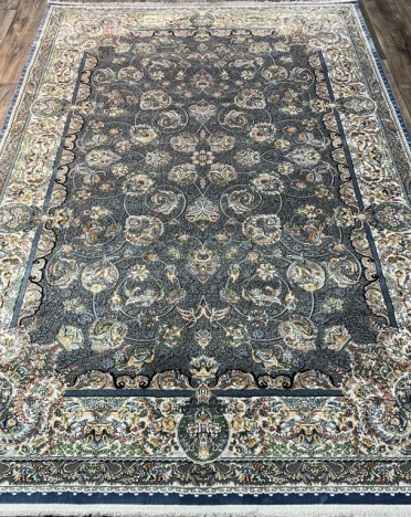 Турецкий ковер Turcia ISFAHAN 29032A (Полиэстер, синий)