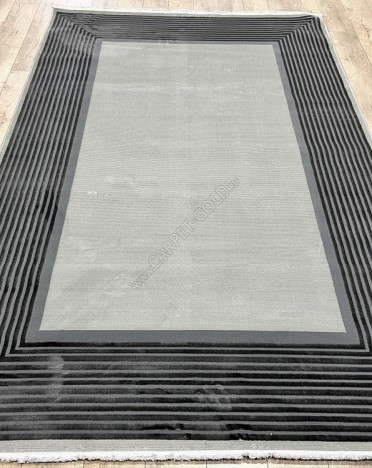 Турецкий ковер Elite Carpet IMPERATOR 04057A (Полиэстер, серый)