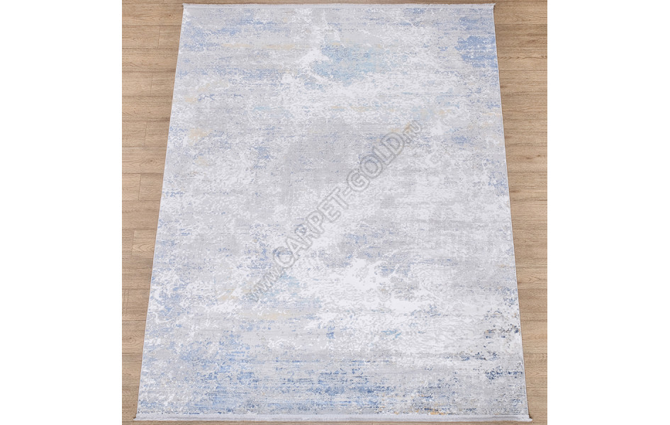 Ковер B650B ЦВЕТ CREAM / D_BLUE