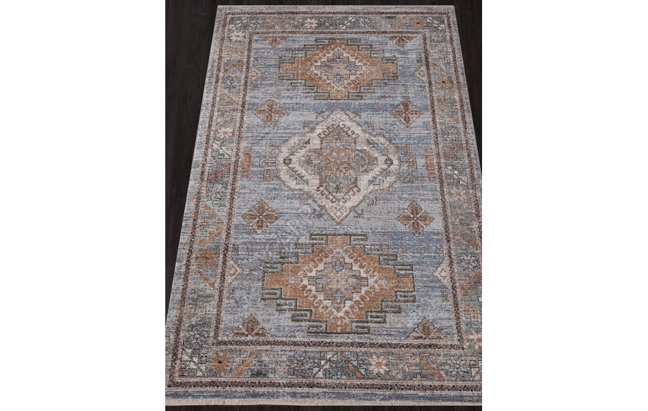 Акриловый ковер 35016 - 030 BLUE - Прямоугольник - коллекция BALTIMORE