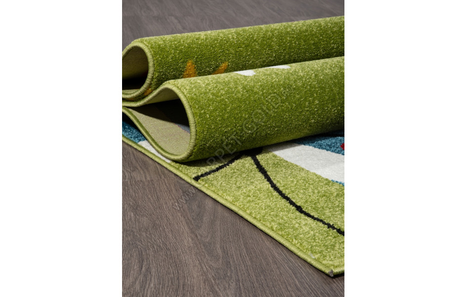 Детский ковер с бабочками 0772 - GREEN RIO