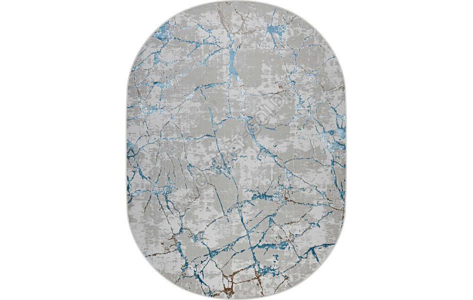37886A OVAL синий/бежевый Roma