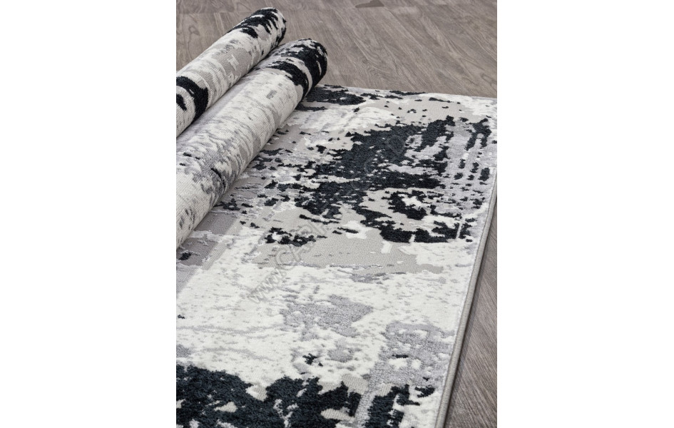 Ковер F285 - DARK GRAY - Прямоугольник - коллекция PALERMO