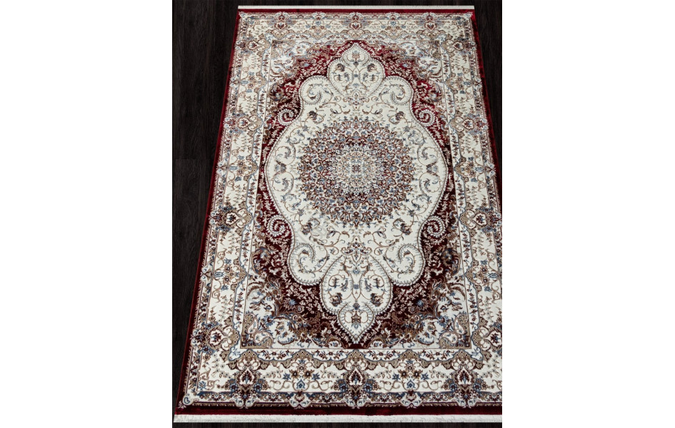 Ковер 00641C - BURGUNDY / BURGUNDY - Прямоугольник - коллекция ASADU