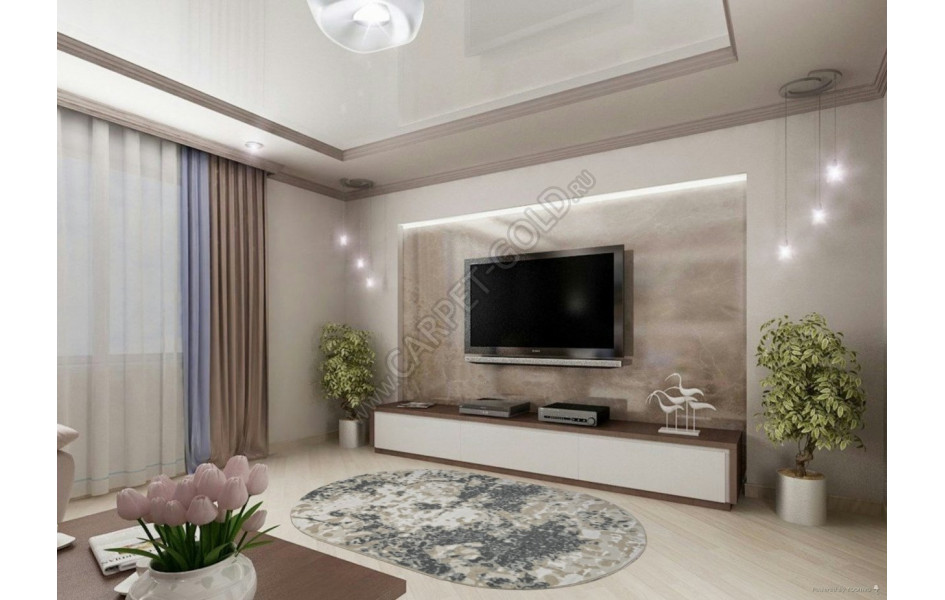 Ковер F269 - BLUE - Овал - коллекция CUBA