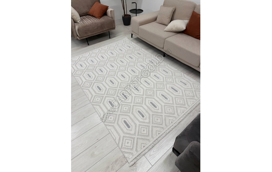 EN 262_CREAM L.GREY Поло