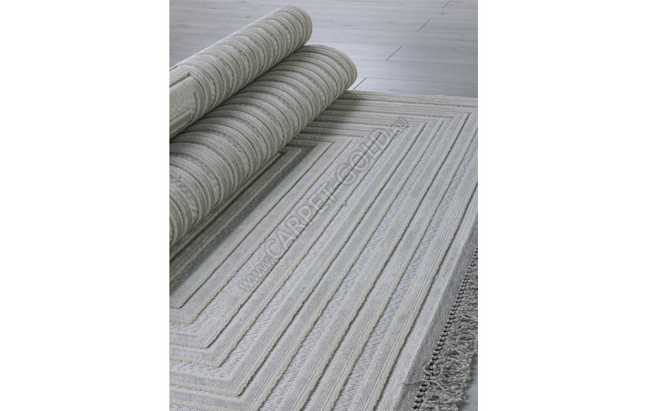 Ковер O2655 - 995 GREY / GREY - Прямоугольник - коллекция OSHA