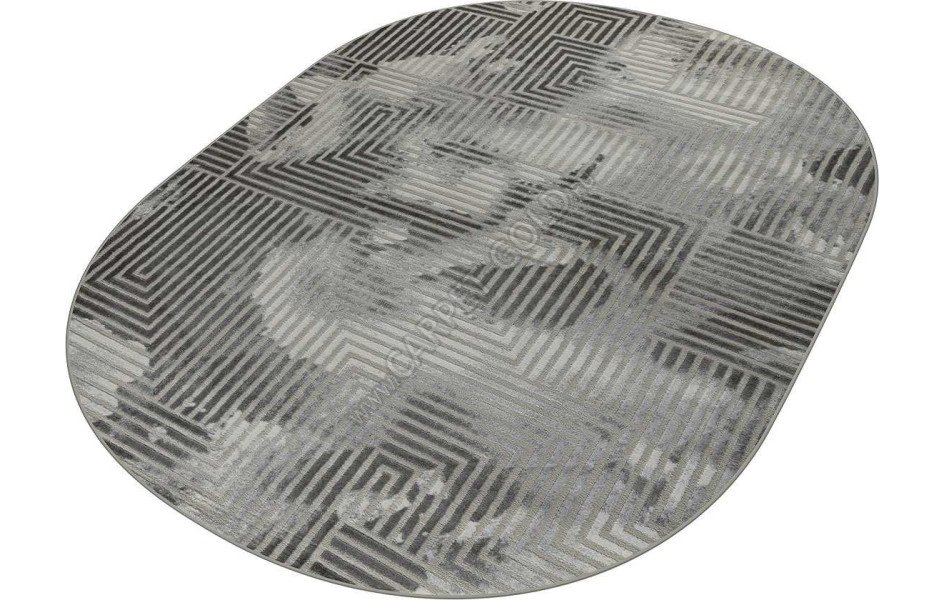 40654A OVAL GREY / L.GREY Vera