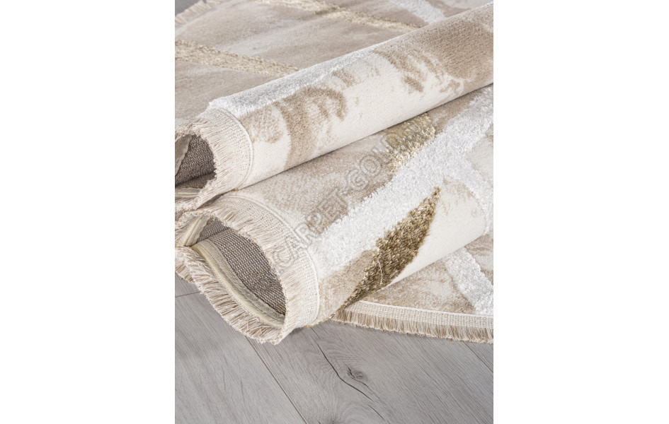 Ковер 27248A - CREAM / BEIGE - Овал - коллекция MOSSO