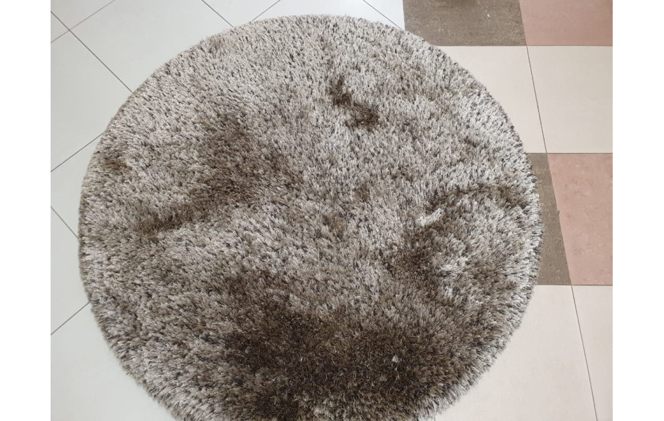 Бельгийский ковер Rhapsody 2501-607 Круглый длинноворсовый пушистый