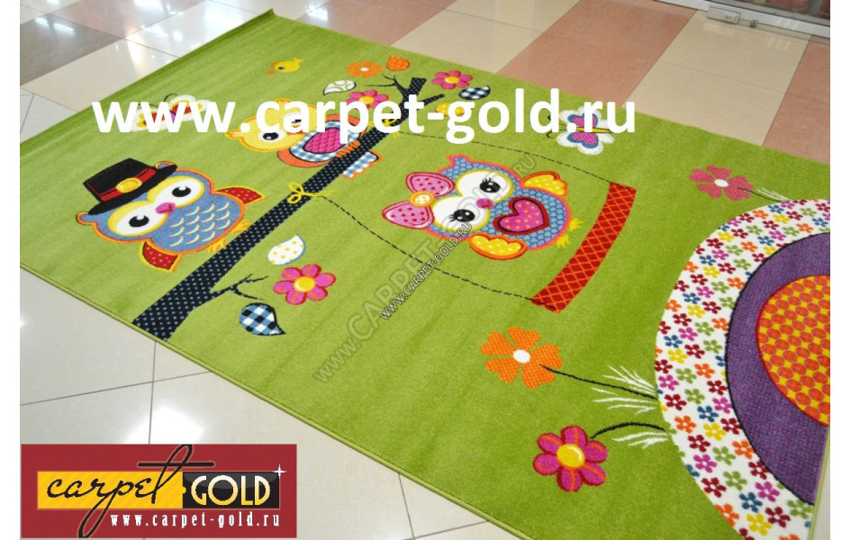 Детский ковер Merinos CRYSTAL_2740_GREEN